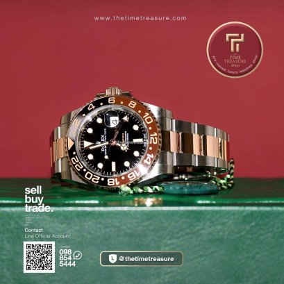 Rolex 126711CHNR GMT-Master II Rootbeer Twotone